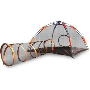 Outdoor Cat Enclosures, Foldable Cat Tent and Tunnel, Portable Large Playpen